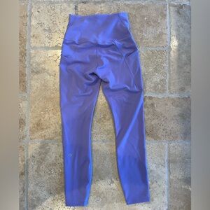 Purple Align Lululemon Leggings with pockets HR 25”
